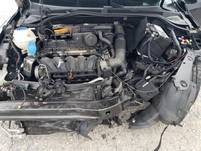 3VWDZ7AJ8BM349198 - 2011 VOLKSWAGEN JETTA SE BLACK photo 11