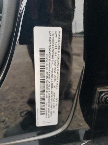 3VWDZ7AJ8BM349198 - 2011 VOLKSWAGEN JETTA SE BLACK photo 12