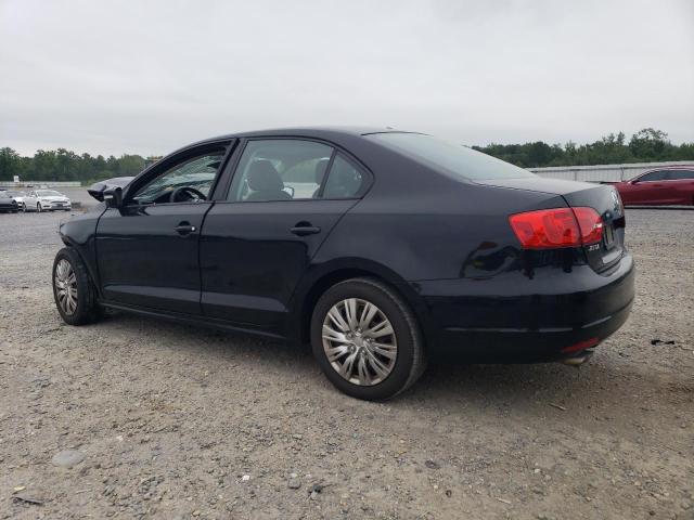 3VWDZ7AJ8BM349198 - 2011 VOLKSWAGEN JETTA SE BLACK photo 2