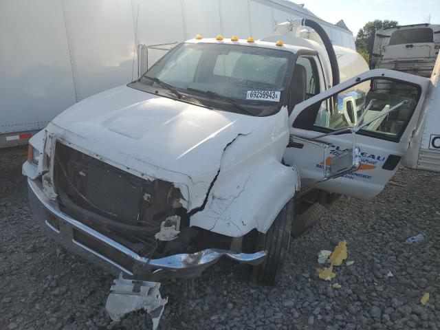 3FRWF65906V228845 - 2006 FORD F650 SUPER DUTY WHITE photo 1