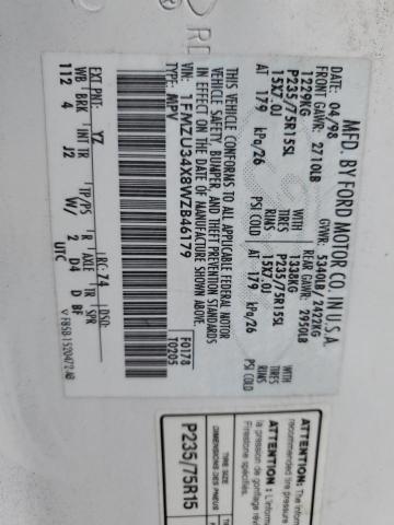 1FMZU34X8WZB46179 - 1998 FORD EXPLORER WHITE photo 13