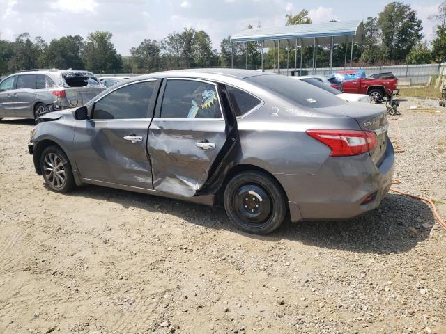 3N1AB7AP1KY402009 - 2019 NISSAN SENTRA S GRAY photo 2