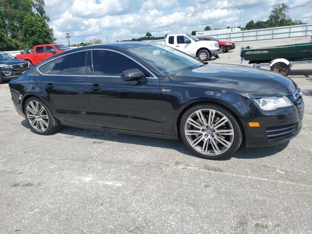 WAUSGAFC0CN002203 - 2012 AUDI A7 PRESTIGE BLACK photo 4