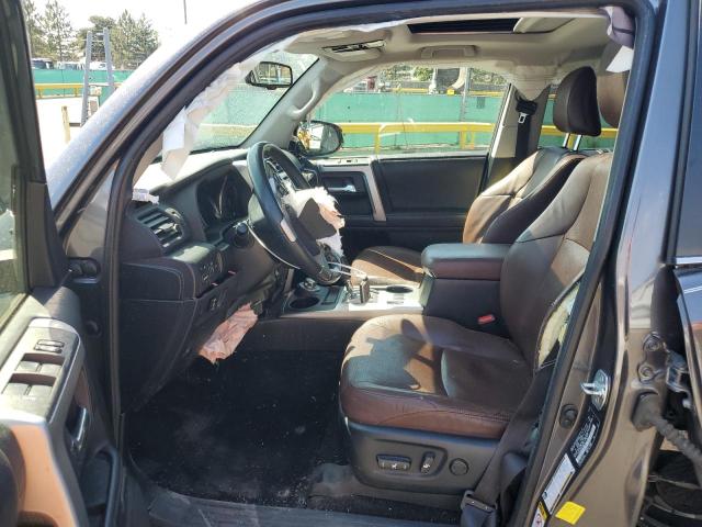 JTEBU5JR2J5502774 - 2018 TOYOTA 4RUNNER SR5/SR5 PREMIUM GRAY photo 7