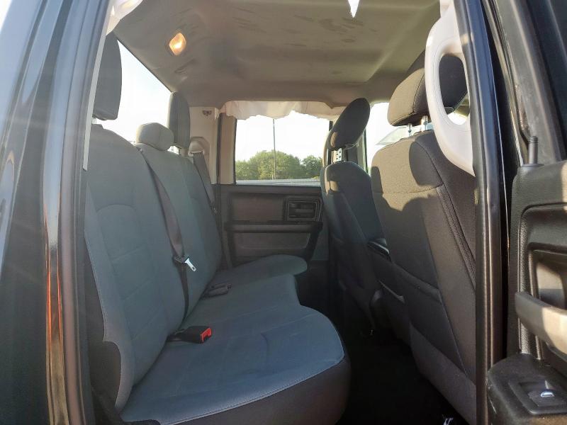 1C6RR6FG1MS580624 - 2021 RAM 1500 CLASS TRADESMAN Czarny zdjęcie 10