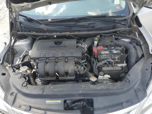 3N1AB7AP3FY325956 - 2015 NISSAN SENTRA S SILVER photo 11