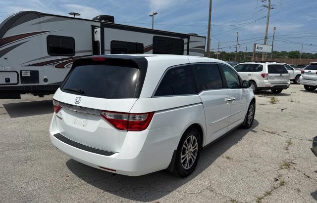 5FNRL5H6XDB020333 - 2013 HONDA ODYSSEY EXL Սպիտակ լուսանկար 4
