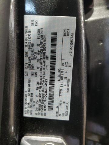 1FMCU9HD0JUD54023 - 2018 FORD ESCAPE SEL GRAY photo 12