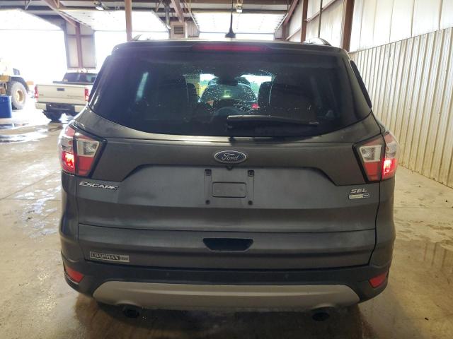 1FMCU9HD0JUD54023 - 2018 FORD ESCAPE SEL GRAY photo 6