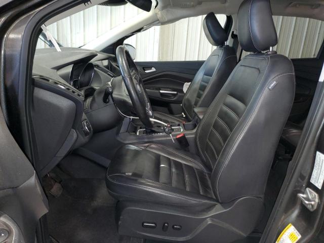 1FMCU9HD0JUD54023 - 2018 FORD ESCAPE SEL GRAY photo 7