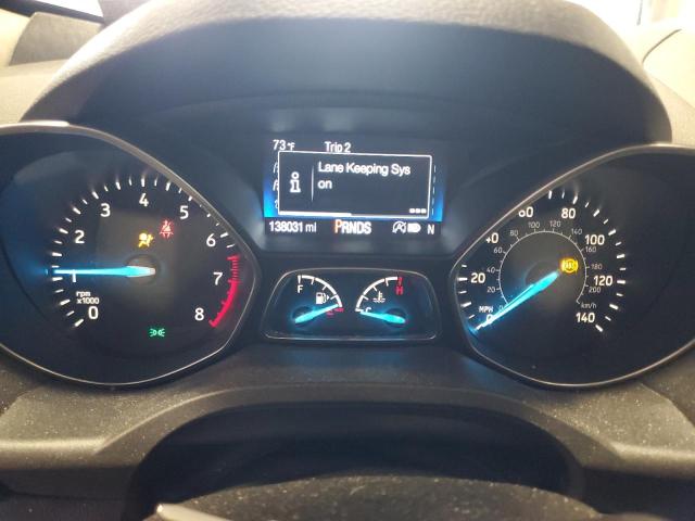 1FMCU9HD0JUD54023 - 2018 FORD ESCAPE SEL GRAY photo 9