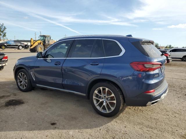 5UXCR6C5XKLL36638 - 2019 BMW X5 XDRIVE40I BLUE photo 2