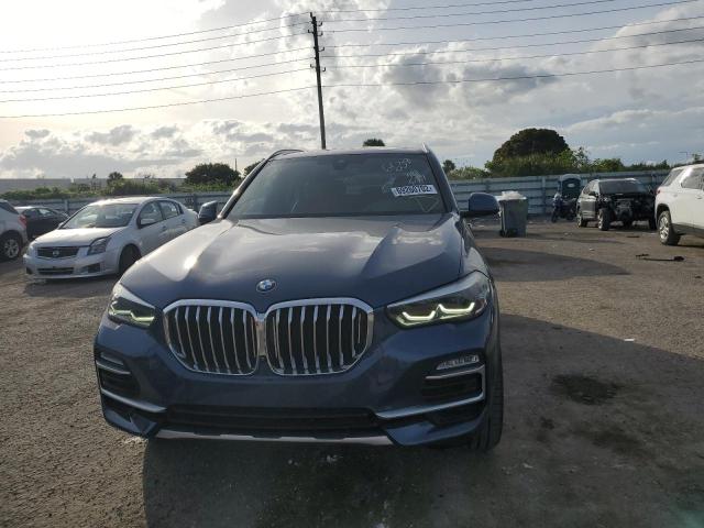 5UXCR6C5XKLL36638 - 2019 BMW X5 XDRIVE40I BLUE photo 5