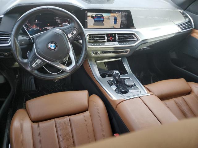 5UXCR6C5XKLL36638 - 2019 BMW X5 XDRIVE40I BLUE photo 8