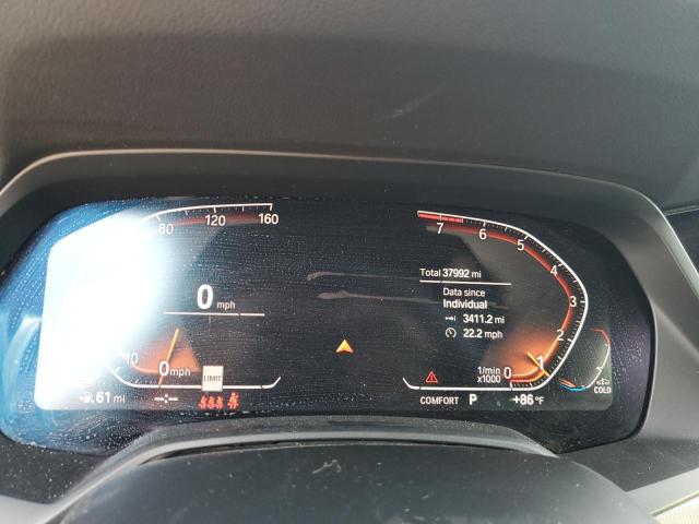 5UXCR6C5XKLL36638 - 2019 BMW X5 XDRIVE40I BLUE photo 9