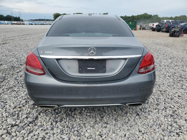 55SWF4JB6JU261909 - 2018 MERCEDES-BENZ C 300 ნაცრისფერი ფოტო 6
