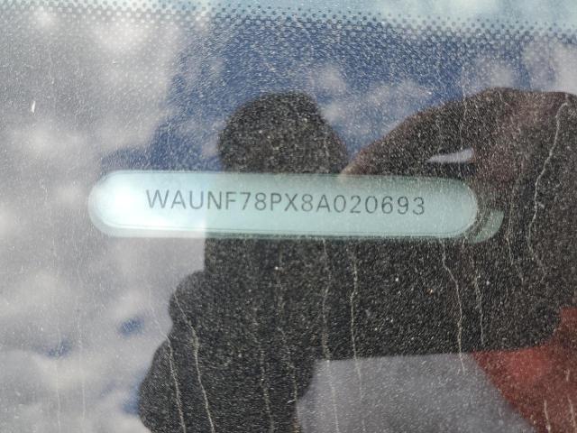 WAUNF78PX8A020693 - 2008 AUDI A3 2.0 PREMIUM BLUE photo 12