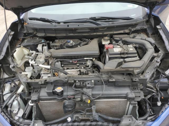 5N1AT2MV0KC767955 - 2019 NISSAN ROGUE S BLUE photo 12
