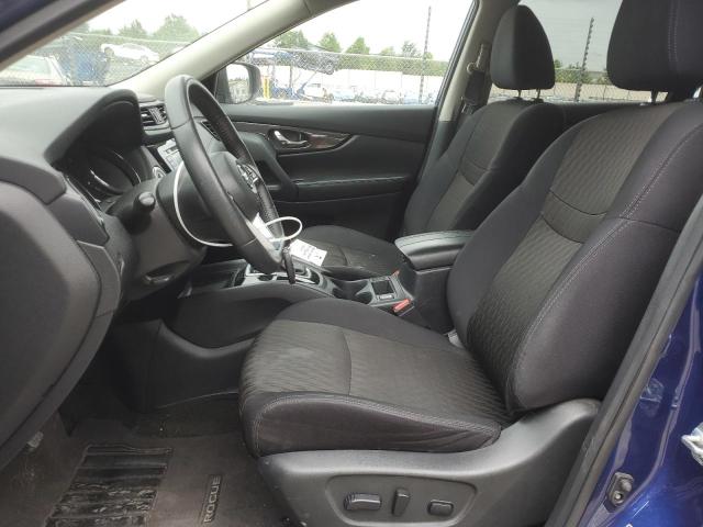 5N1AT2MV0KC767955 - 2019 NISSAN ROGUE S BLUE photo 7