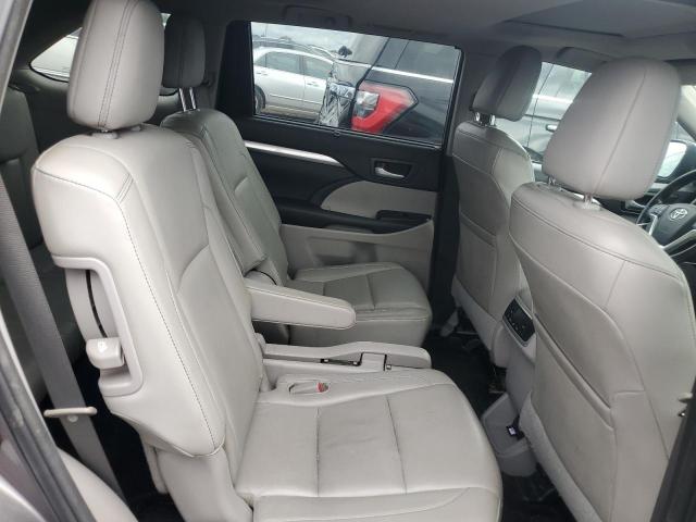 5TDJKRFH3FS112331 - 2015 TOYOTA HIGHLANDER XLE ნაცრისფერი ფოტო 10