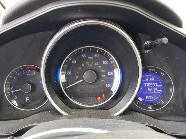 3HGGK5H67KM733131 - 2019 HONDA FIT SPORT BLUE photo 9