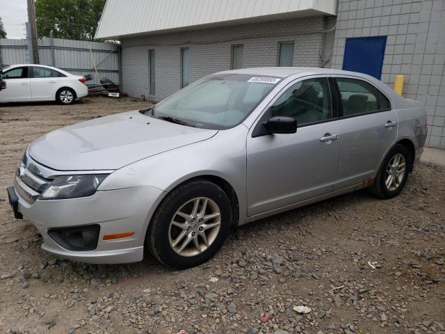 3FAHP0GA8AR340257 - 2010 FORD FUSION S SILVER photo 1