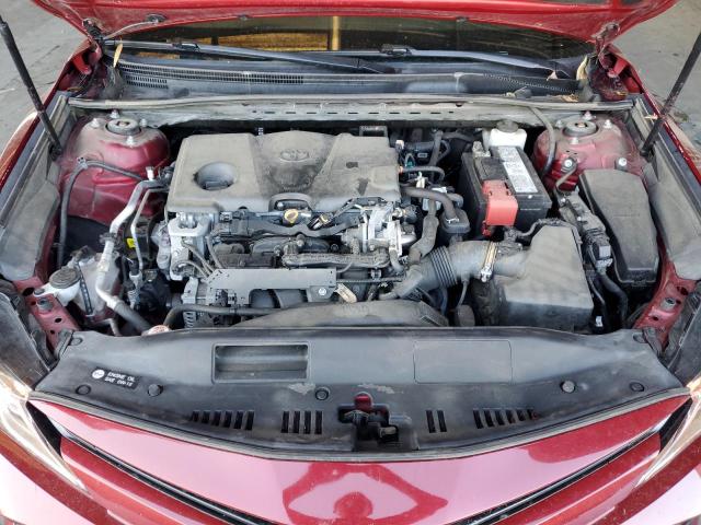 4T1C11BK2LU015722 - 2020 TOYOTA CAMRY LE RED photo 11