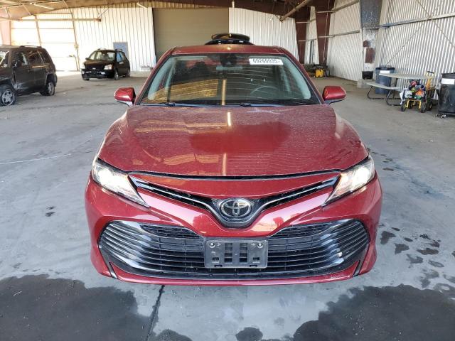 4T1C11BK2LU015722 - 2020 TOYOTA CAMRY LE RED photo 5