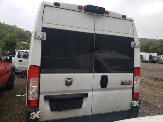 3C6TRVDG5GE117136 - 2016 RAM PROMASTER 2500 HIGH თეთრი ფოტო 6