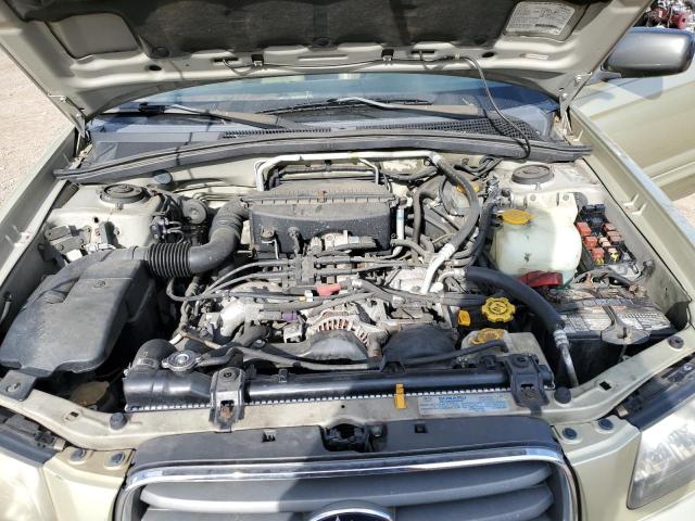 JF1SG65603H737926 - 2003 SUBARU FORESTER 2.5XS Կանաչ լուսանկար 11