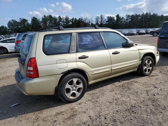 JF1SG65603H737926 - 2003 SUBARU FORESTER 2.5XS Կանաչ լուսանկար 3