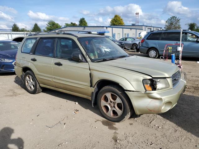 JF1SG65603H737926 - 2003 SUBARU FORESTER 2.5XS Կանաչ լուսանկար 4