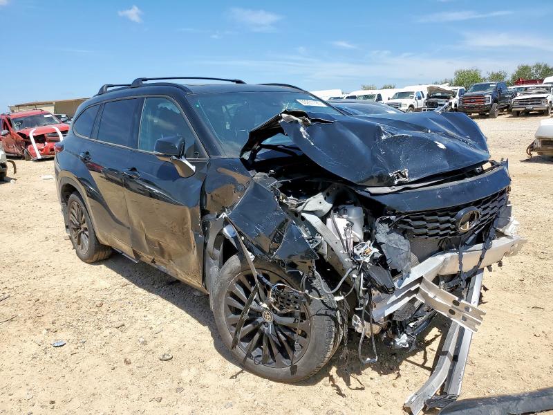 5TDKDRAH1PS512847 - 2023 TOYOTA HIGHLANDER L შავი ფოტო 4