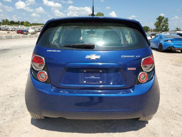 1G1JC6SB8E4224977 - 2014 CHEVROLET SONIC LT BLUE photo 6