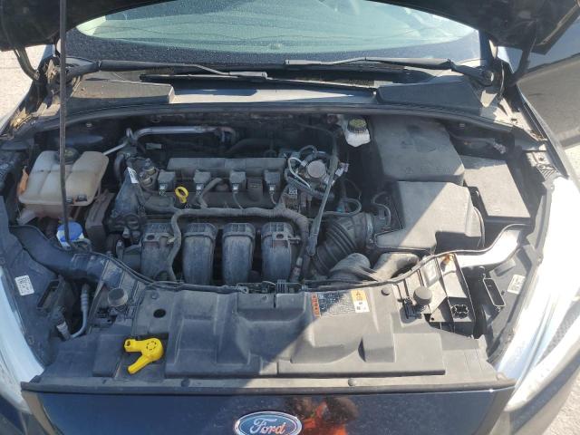 1FADP3F27JL204517 - 2018 FORD FOCUS SE BLACK photo 11