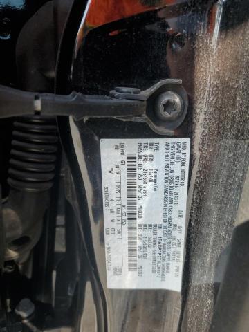 1FADP3F27JL204517 - 2018 FORD FOCUS SE BLACK photo 12