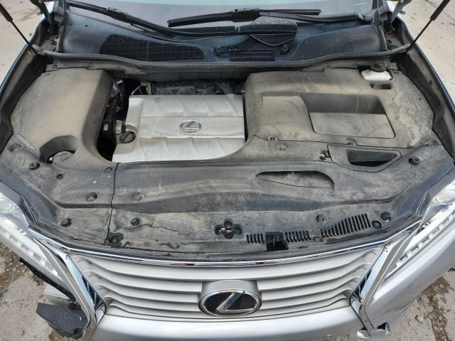 2T2BK1BA5EC244900 - 2014 LEXUS RX 350 BASE SILVER photo 12