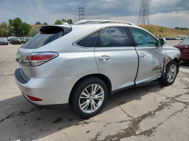 2T2BK1BA5EC244900 - 2014 LEXUS RX 350 BASE SILVER photo 3