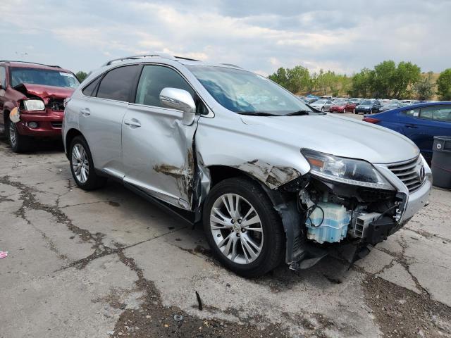 2T2BK1BA5EC244900 - 2014 LEXUS RX 350 BASE SILVER photo 4