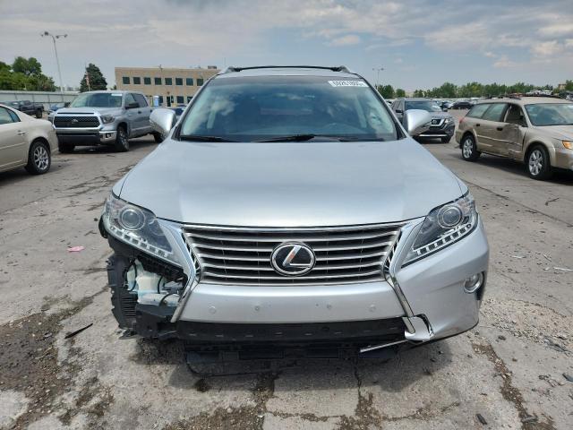 2T2BK1BA5EC244900 - 2014 LEXUS RX 350 BASE SILVER photo 5