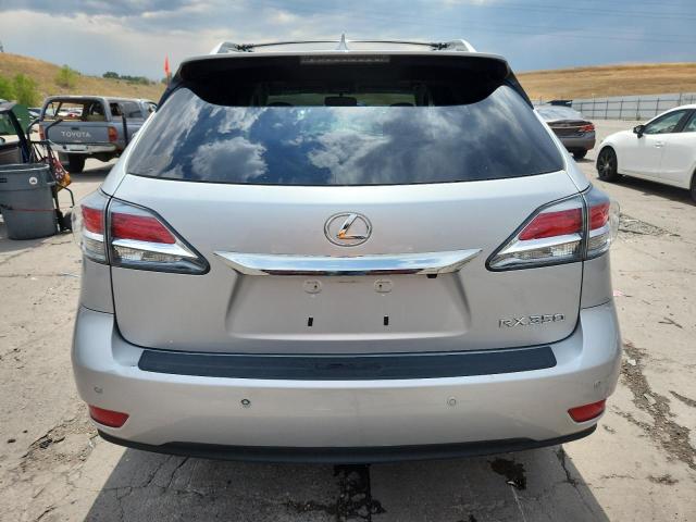 2T2BK1BA5EC244900 - 2014 LEXUS RX 350 BASE SILVER photo 6