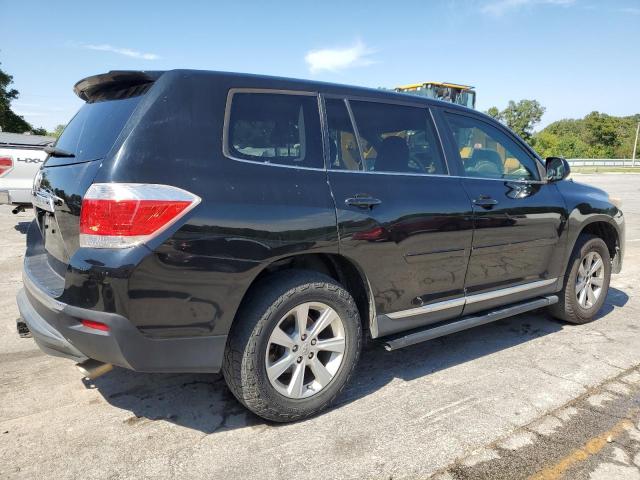 5TDZK3EH4BS027574 - 2011 TOYOTA HIGHLANDER BASE Schwarz Foto 3