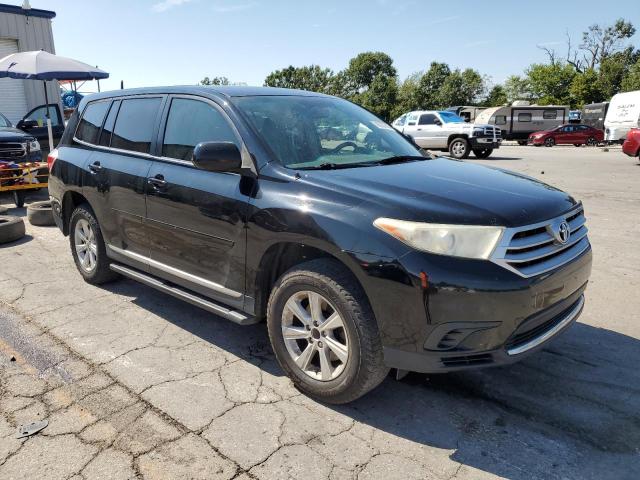 5TDZK3EH4BS027574 - 2011 TOYOTA HIGHLANDER BASE Schwarz Foto 4