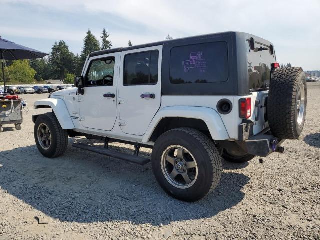 1C4BJWEG5CL159792 - 2012 JEEP WRANGLER U SAHARA WHITE photo 2