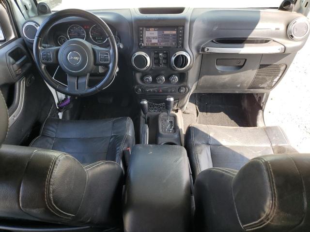 1C4BJWEG5CL159792 - 2012 JEEP WRANGLER U SAHARA WHITE photo 8