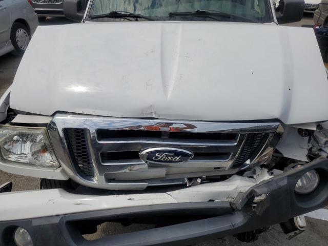 1FTKR1EE2BPB21986 - 2011 FORD RANGER SUPER CAB WHITE photo 11