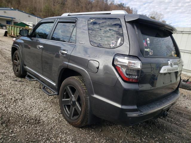 JTEZU5JR7G5147706 - 2016 TOYOTA 4RUNNER SR5 GRAY photo 2