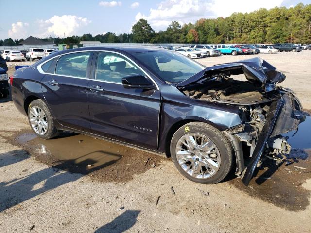 2G11Y5SL7E9139971 - 2014 CHEVROLET IMPALA LS BLUE photo 4