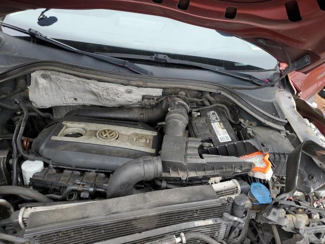 WVGAV75N09W525018 - 2009 VOLKSWAGEN TIGUAN S RED photo 12