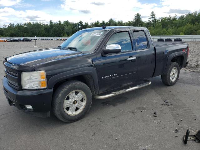 1GCRKSE32BZ249768 - 2011 CHEVROLET SILVERADO K1500 LT BLACK photo 1